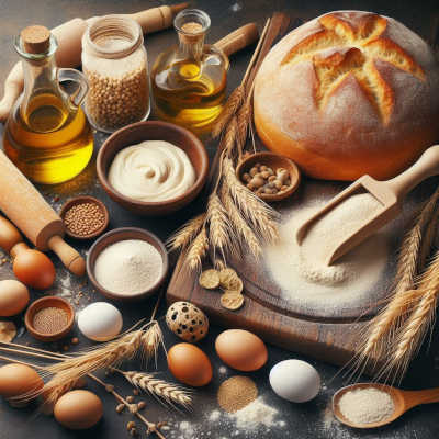 Making bread using yeast