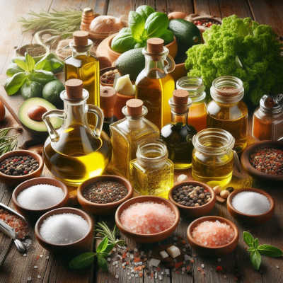 Baking and Cooking with oils and salts